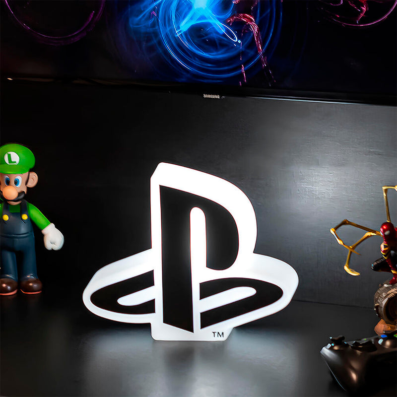 Luminária Playstation Logo Decoração Setup Luz Difusa - Bivolt